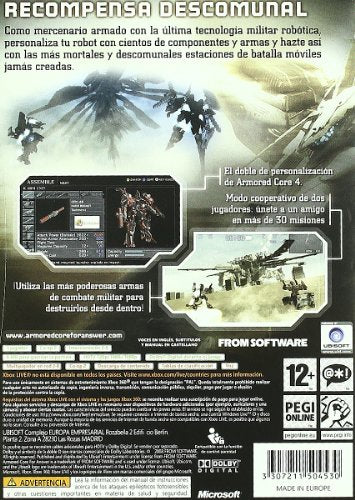 Armored Core: 4 Answer Armored Core: 4 Answer